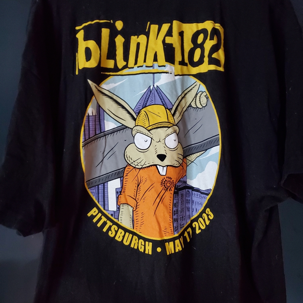 Blink-182 Black Graphic Tee